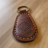 The Good Store Vintage Leather Keychain