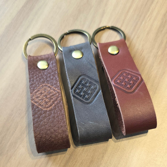 The Good Store Strap Leather Keychain