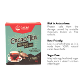 Cacao Culture Cacao Tea 100% Cacao Husk