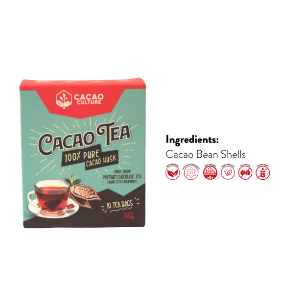 Cacao Culture Cacao Tea 100% Cacao Husk