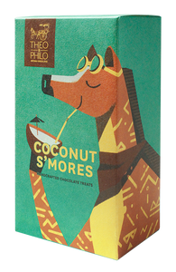 Theo and Philo Coconut S'mores