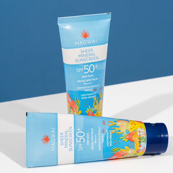 MAGWAI Reef Safe Sheer Mineral Sunscreen SPF 50+