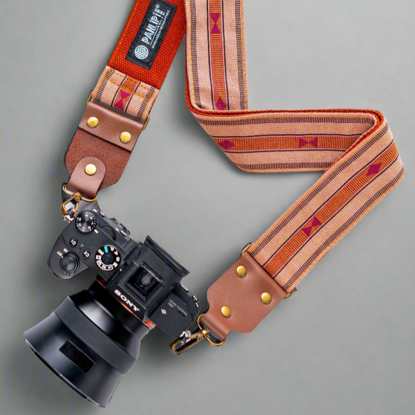 Panlipi Sagada Loom Weave Camera Strap – The Good Store PH