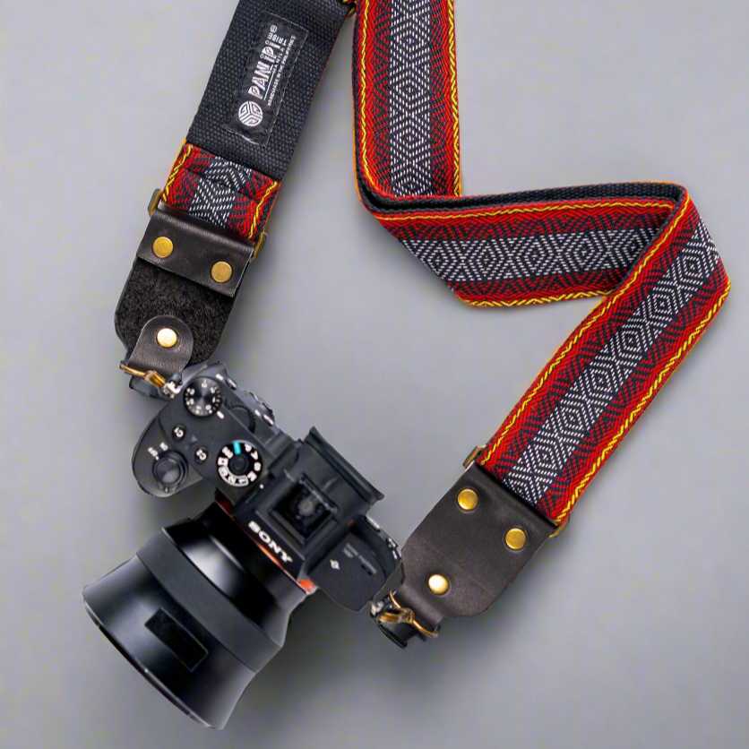 Panlipi Kalinga Loom Weave Camera Strap – The Good Store PH