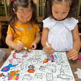 Doodle & Play Reusable Coloring Mats and Pens