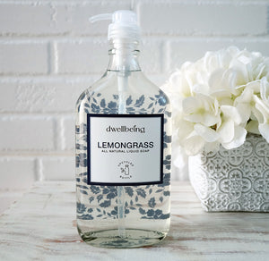 Dwellbeing Fleur Lemongrass Liquid Hand Soap