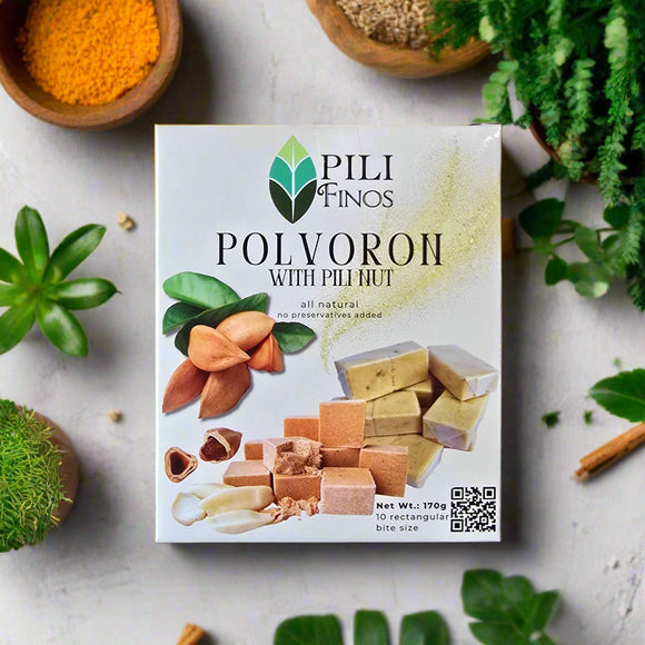 Pili Finos Polvoron With Pili Nut