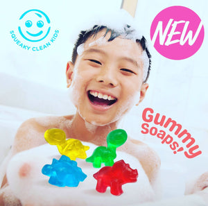 Squeaky Clean Kids Gummy Shampoo and Body Soap